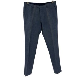 Banana republic men's slim-fit dress pants trousers tailored Travel Stretch 36